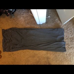 Maternity maxi skirt